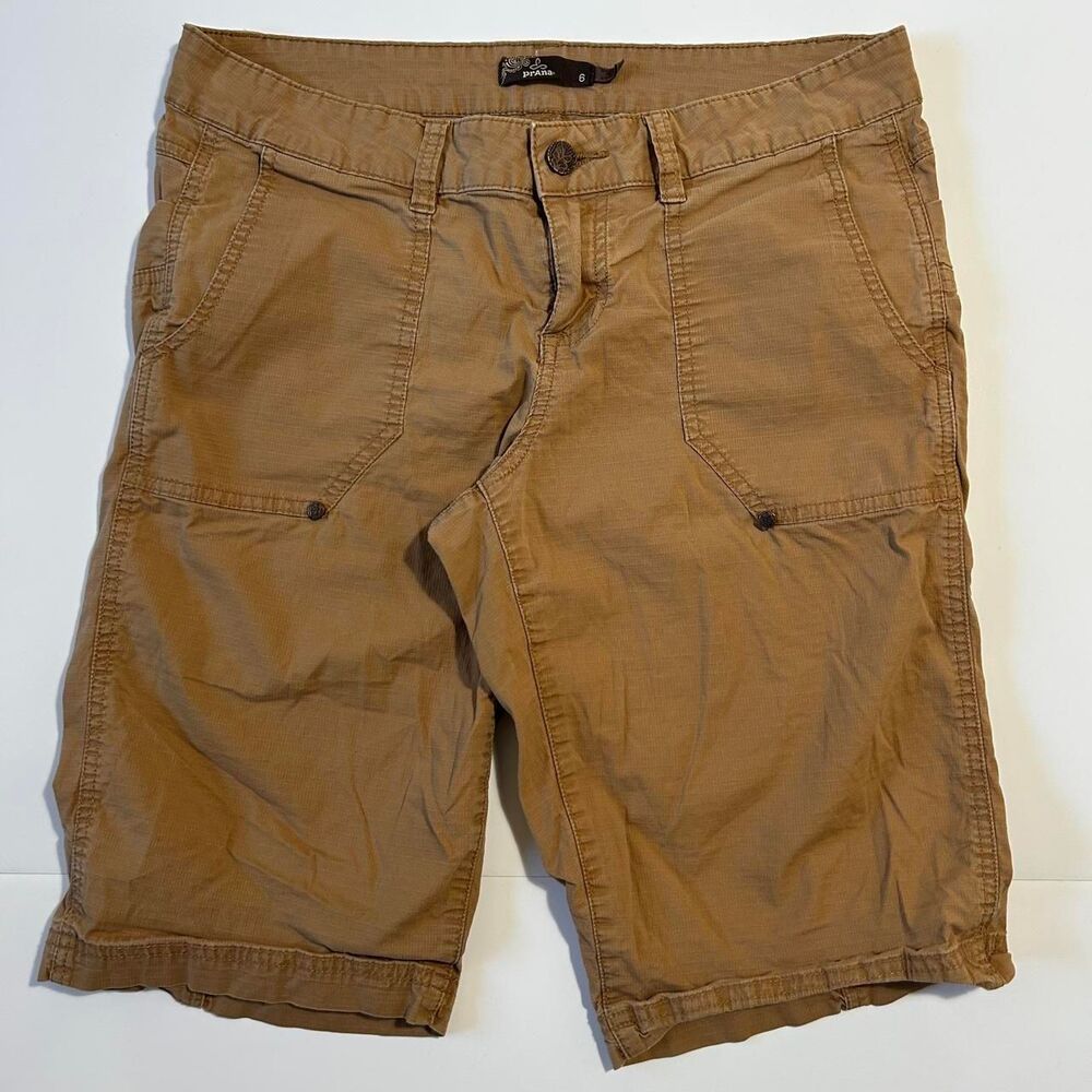 Prana Women's brown cargo shorts